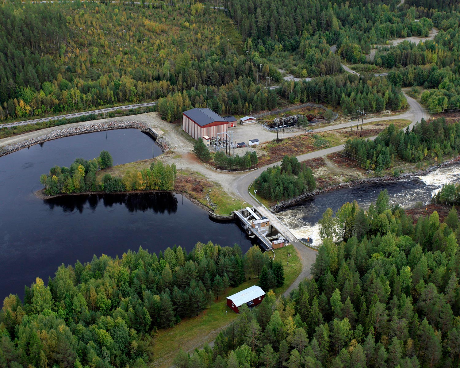 Hoting hydropower plant